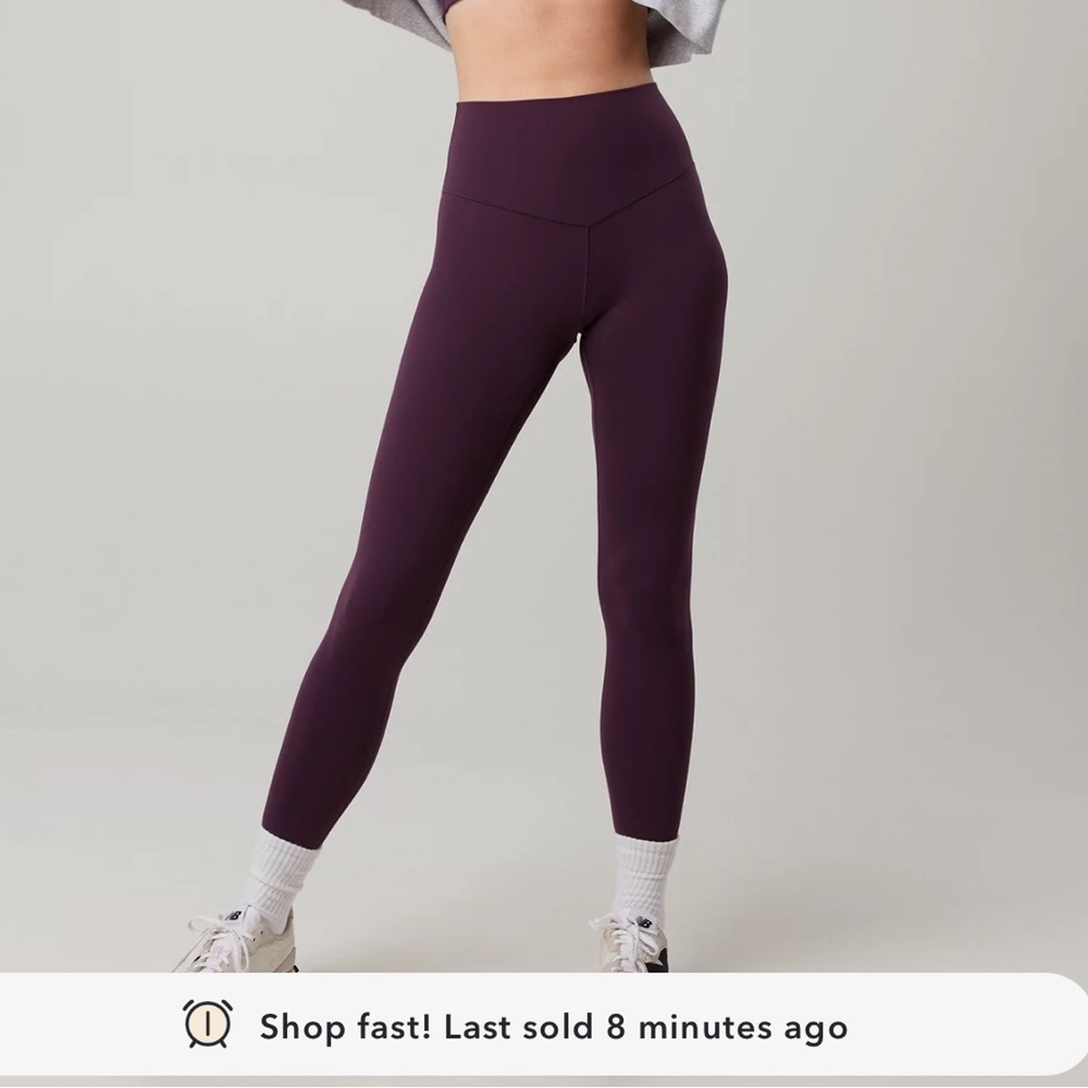 Offline by Aerie Real Me Xtra 7/8 legging/low key longline sports bra set - Picture 6 of 11